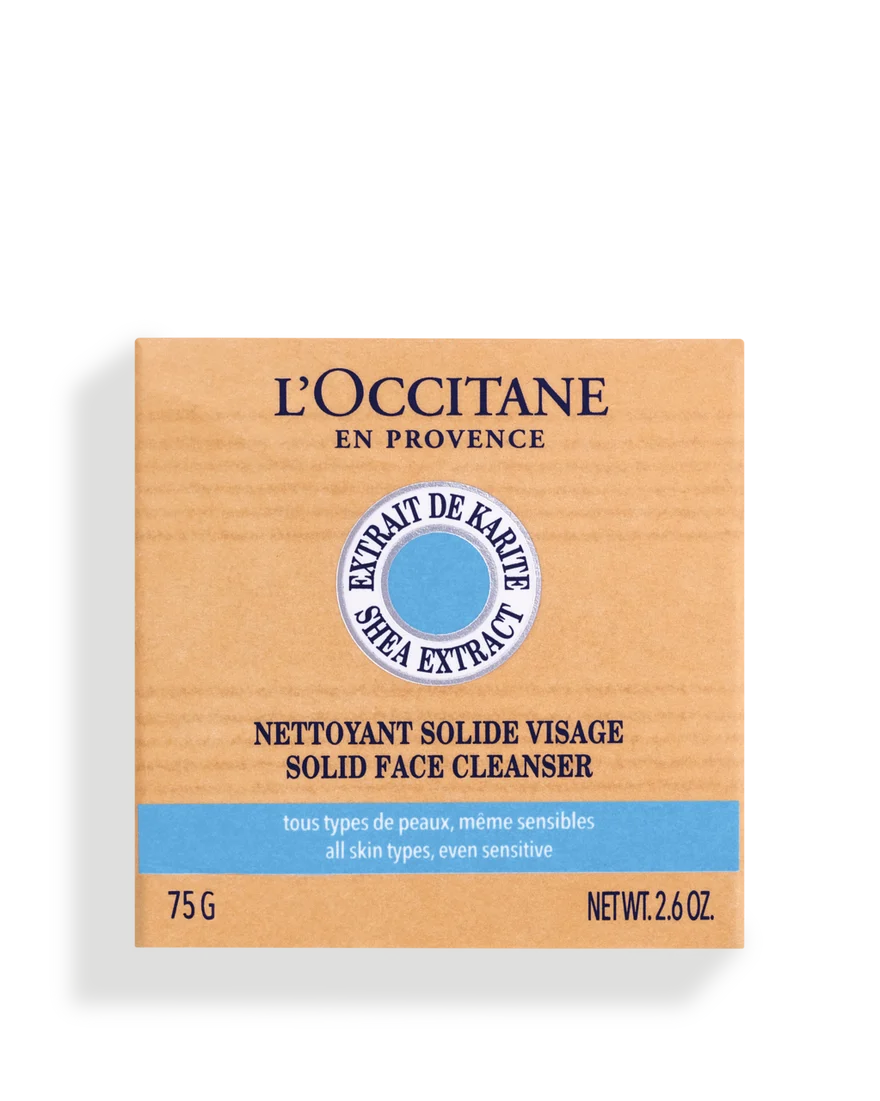 L'OCCITANE Shea Solid Face Cleanser All Skin Types 75G