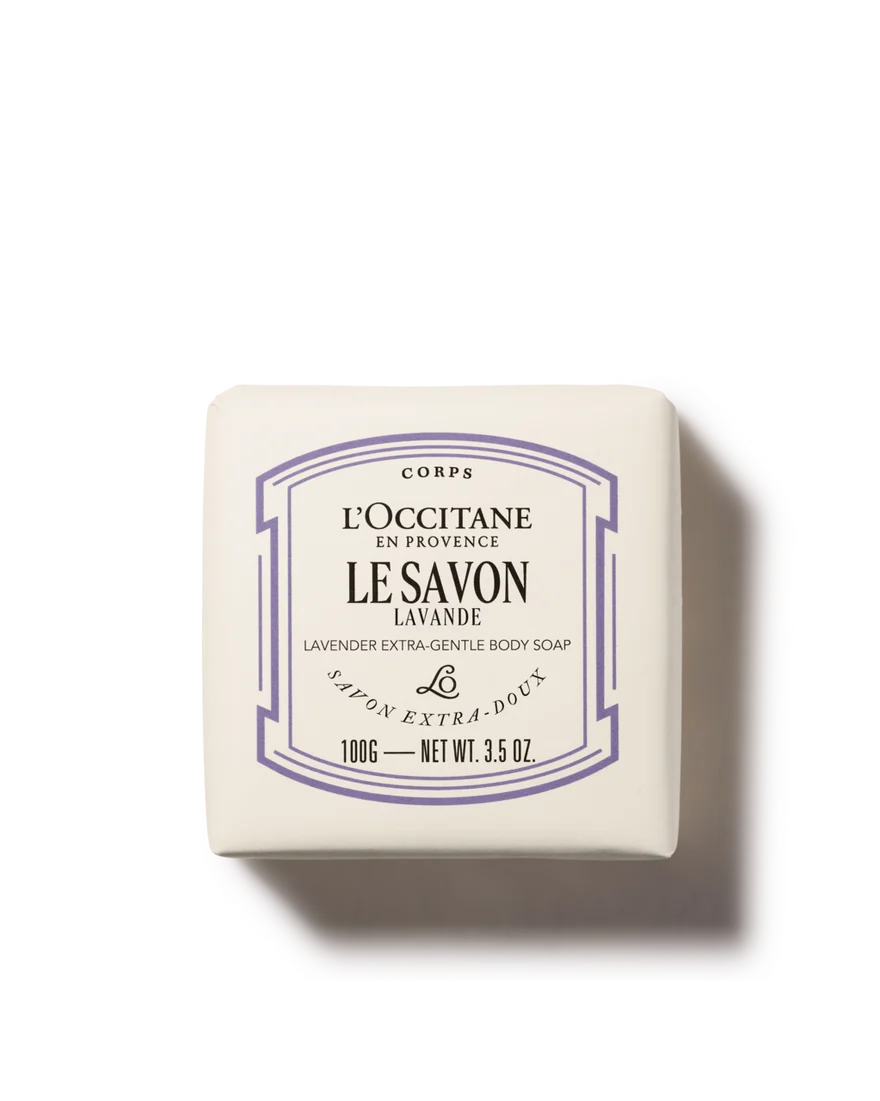 L'OCCITANE Shea Soap Lavender Extra Gentle Body Soap 100GR