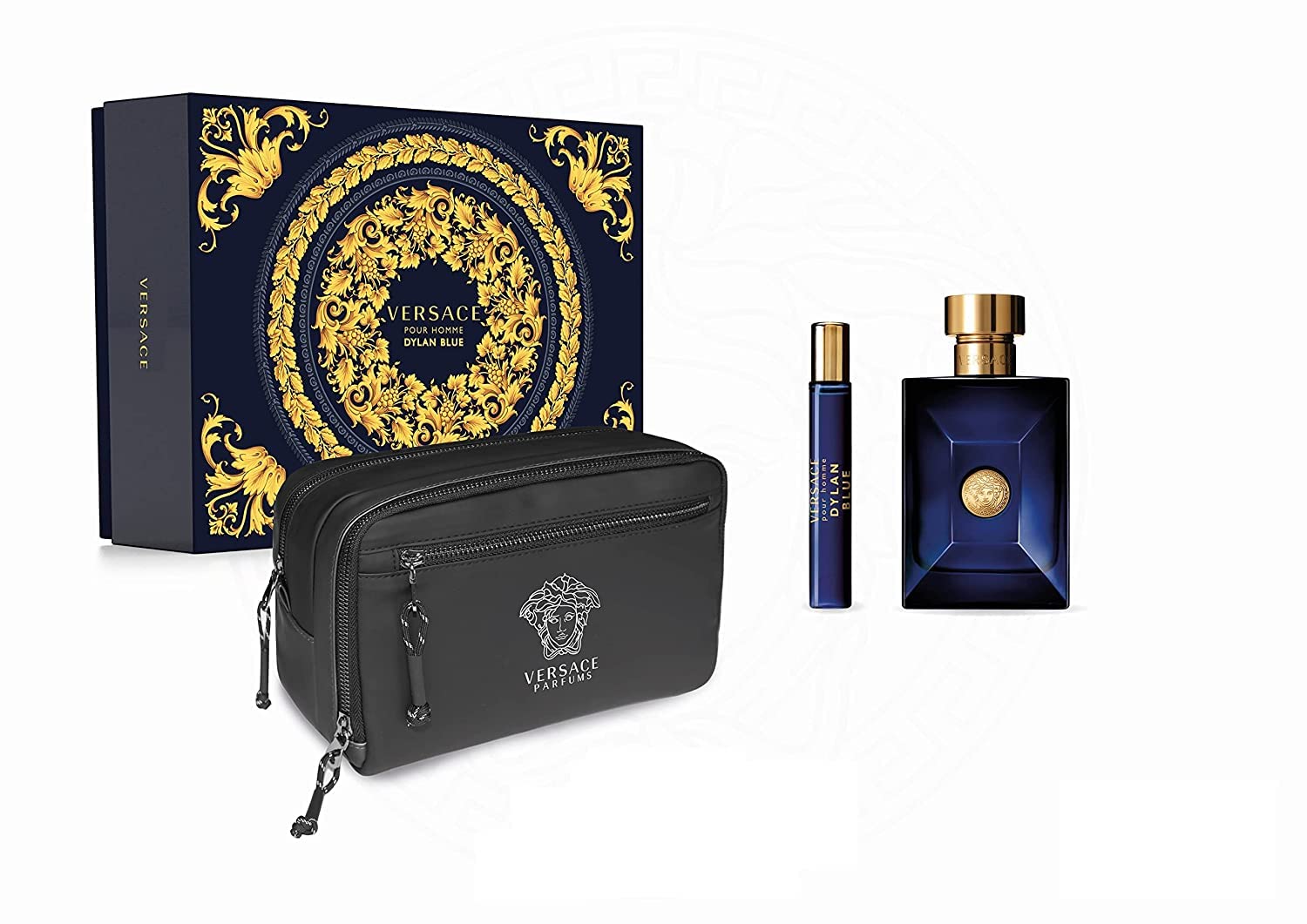 Gift Set Versace Dylan Blue Pour Homme Edt 100ml + 10ml