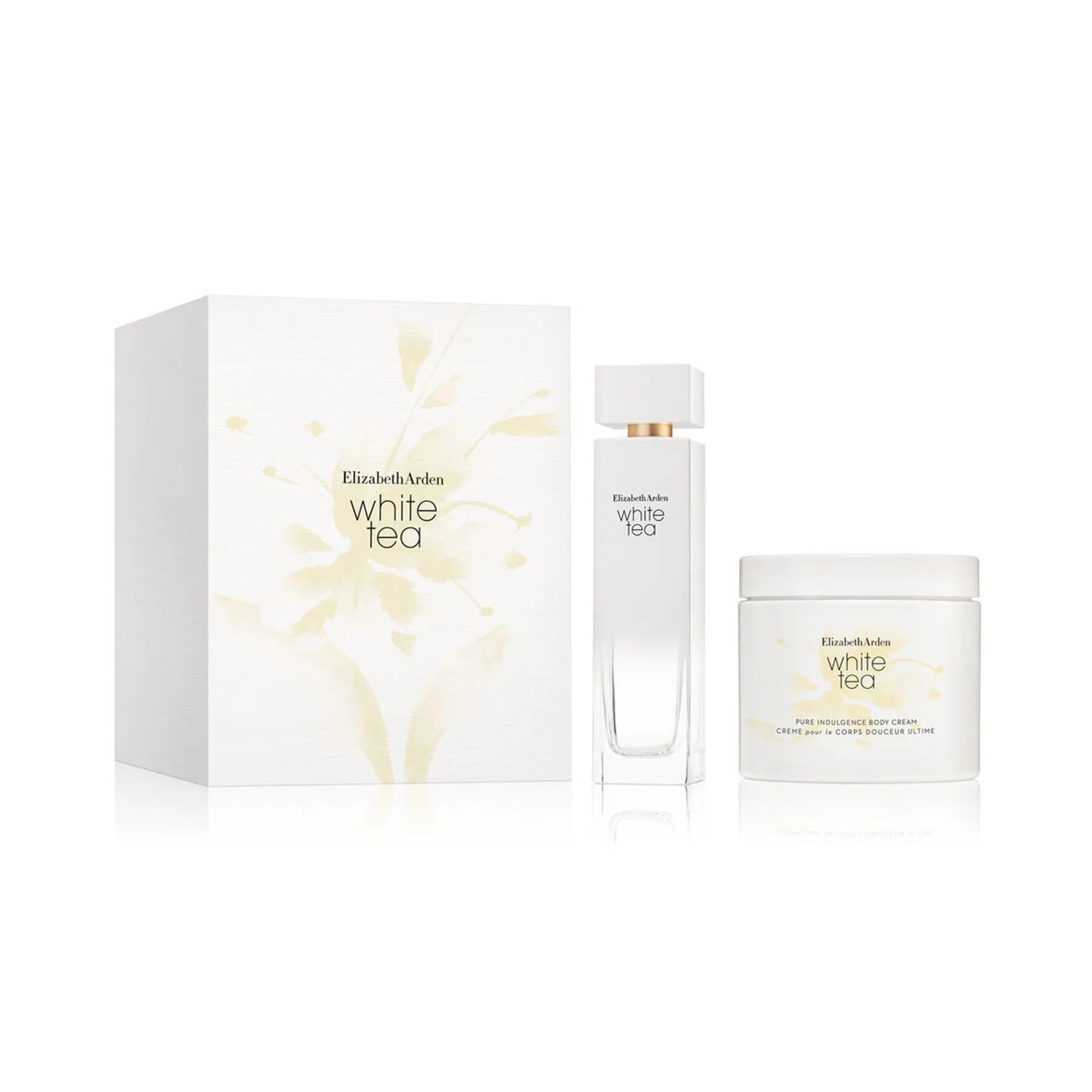 Elizabeth Arden White Tea Edt 100ml + Body Cream Gift Set
