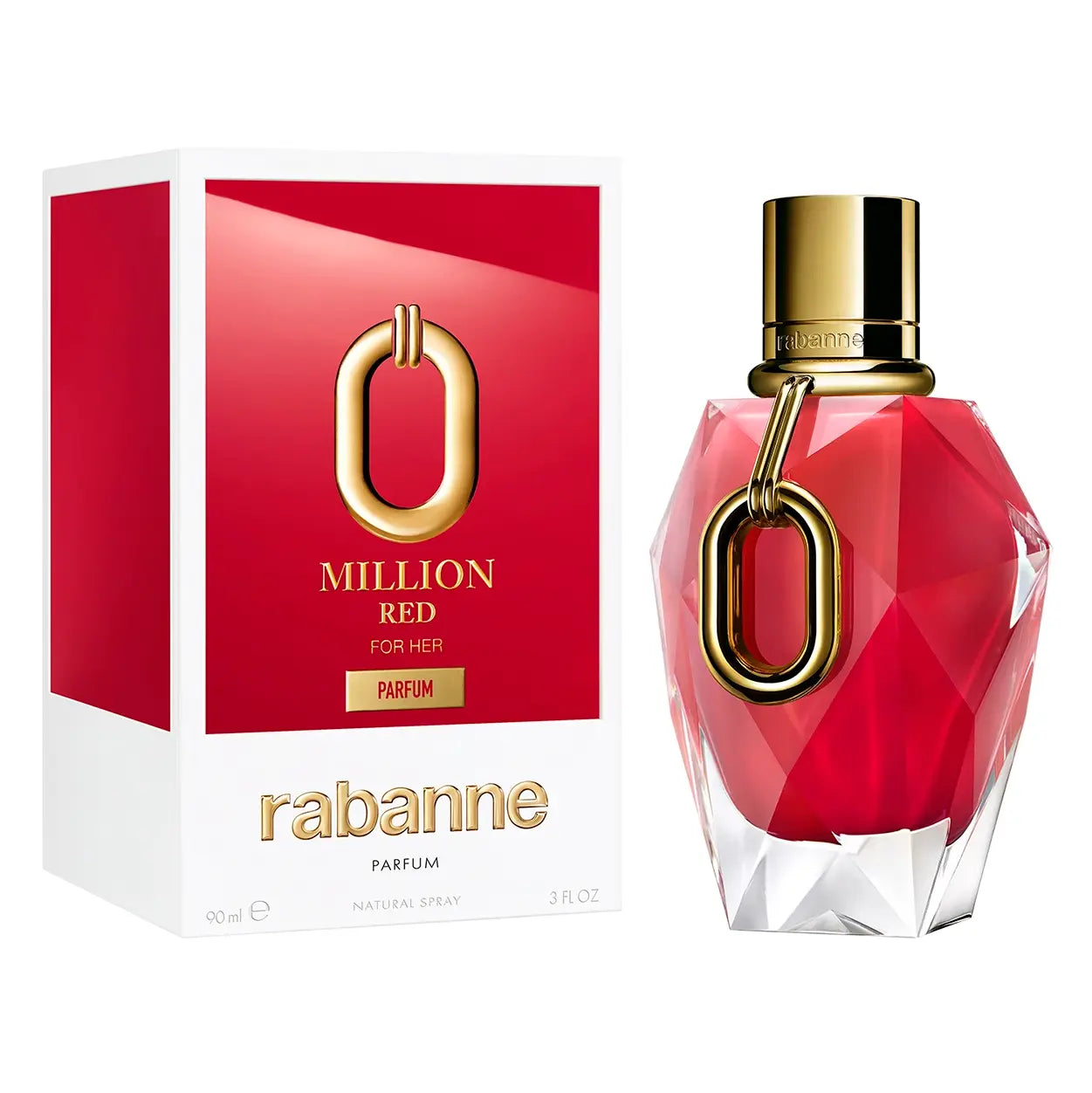 RABANNE 1 million Gold Red Her Parfum 90ml