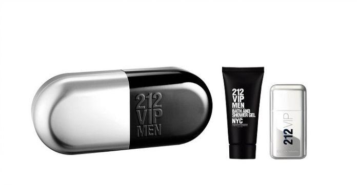 Carolina Herrera 212 VIP Men Edt 100ml+Shower Gel Gift Set