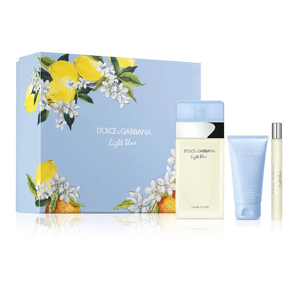 DOLCE GABBANA Light Blue 100ml Body Cream 50ml Gift Set