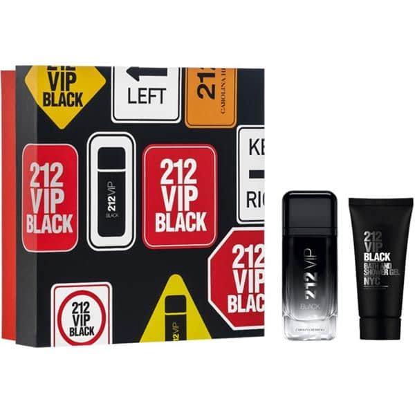 Carolina Herrera 212 VIP Black M 100ML EDP  Gift set