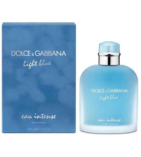 Dolce and gabbana light blue homme eau intense edps 200ml Clearance