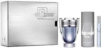 RABANNE Invictus Pour Homme Edt 100ml Gift Set + Deo Spray + 10ml