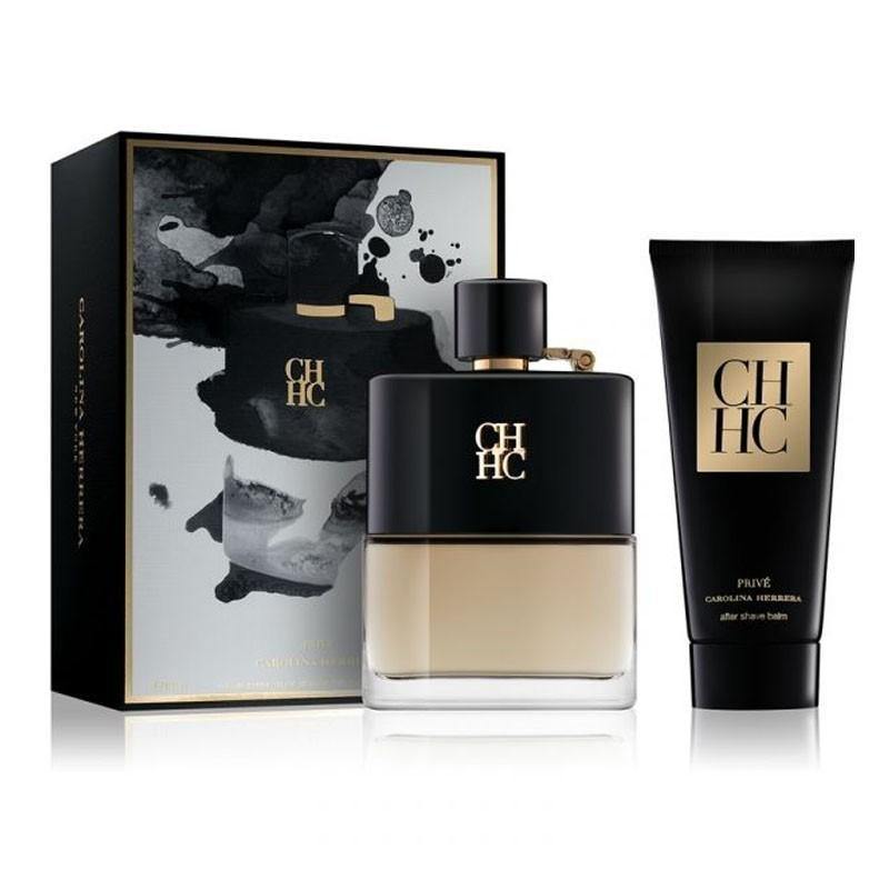 Carolina Herrera Men Prive EDT 100ML After Shave Balm Gift set