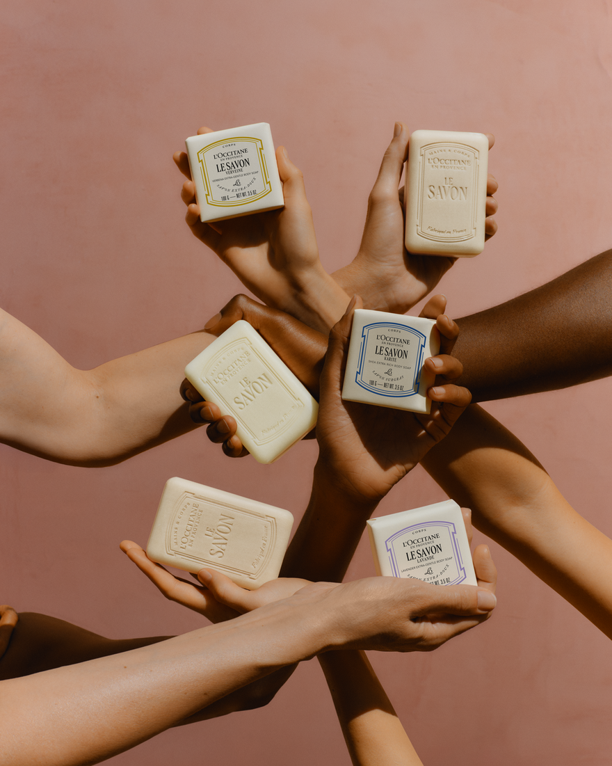 L'OCCITANE Shea Soap Verbena Extra Gentle Body Soap 250GR