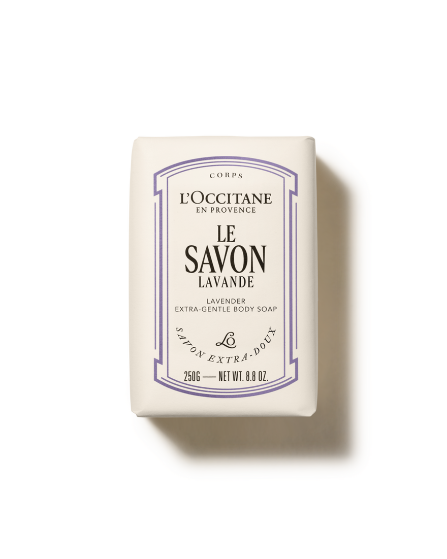 L'OCCITANE Shea Soap Lavender Extra Gentle Body Soap 250GR