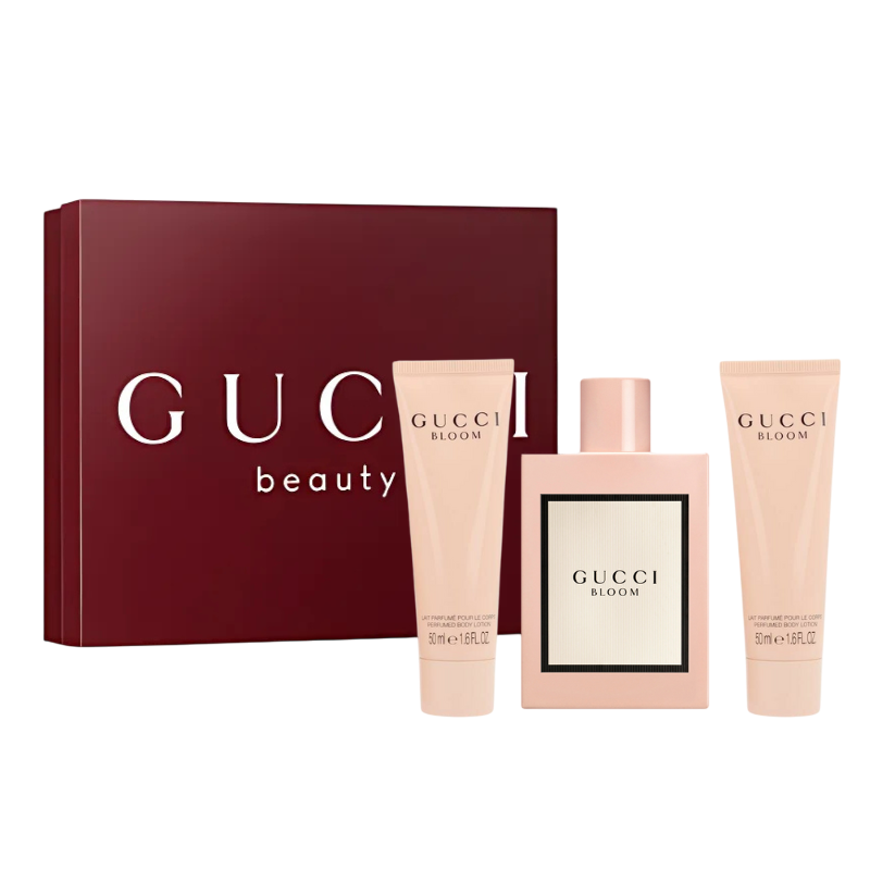 GUCCI Bloom EDP 100ml + Shower Gel + Body Lotion Gift Set
