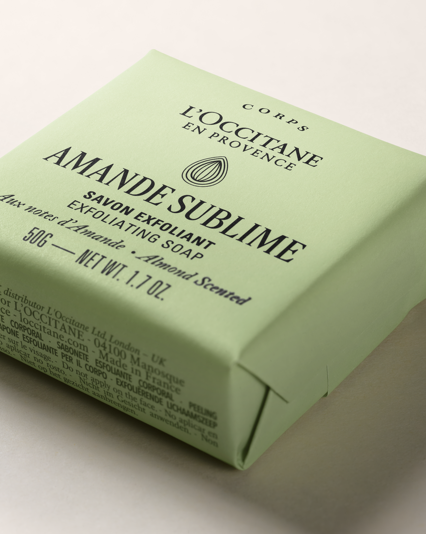 L'OCCITANE Almond Sublime Exfoliating Soap 50G