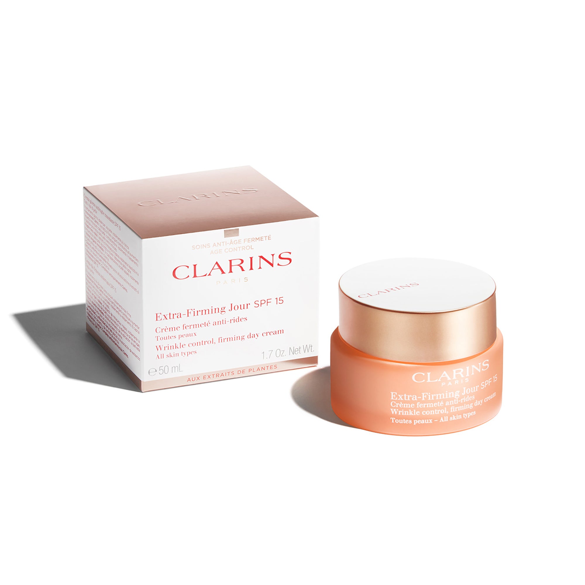 CLARINS Extra Firming Day Cream Spf 15  All Skin Types 50ml