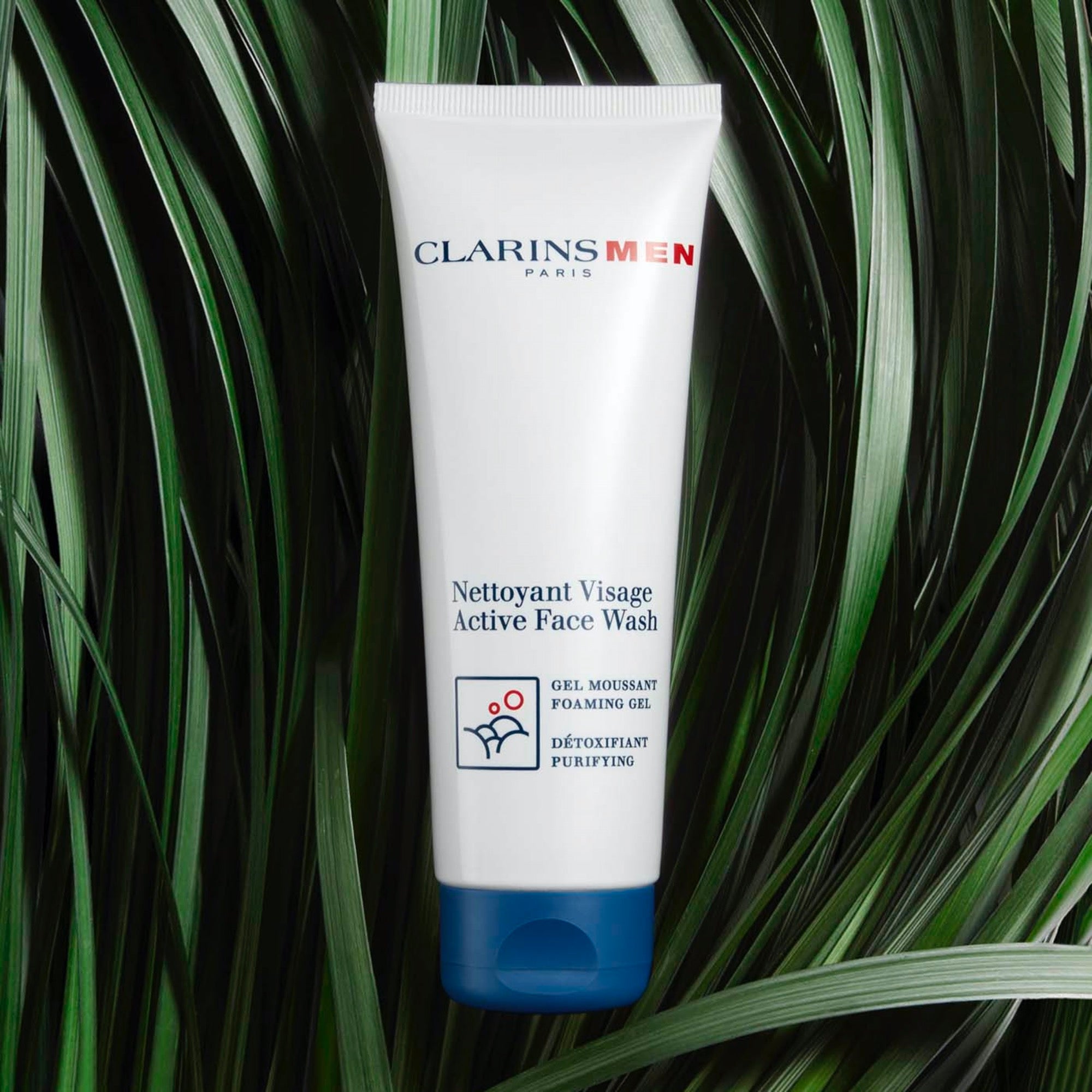 CLARINS Men Active Face Wash Foaming Gel 125ml