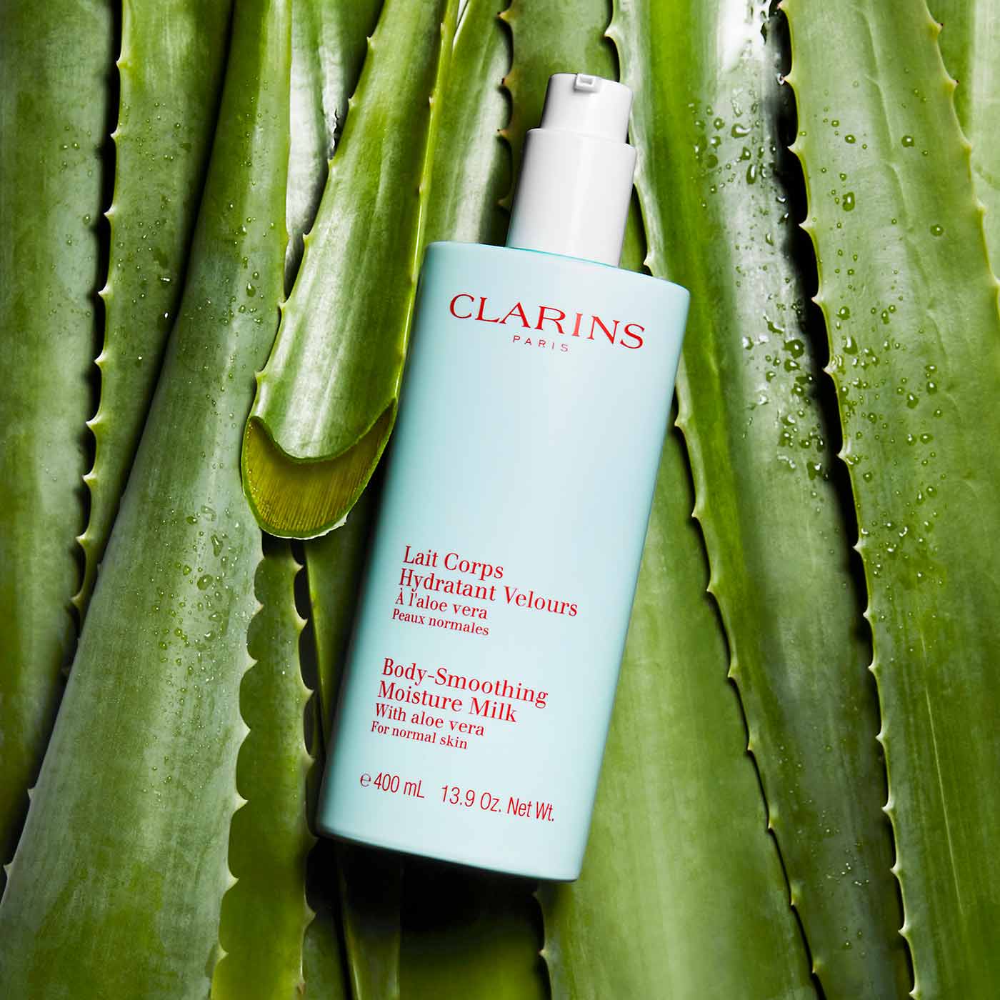 CLARINS BODY-SMOOTHING MOISTURE MILK 400ML