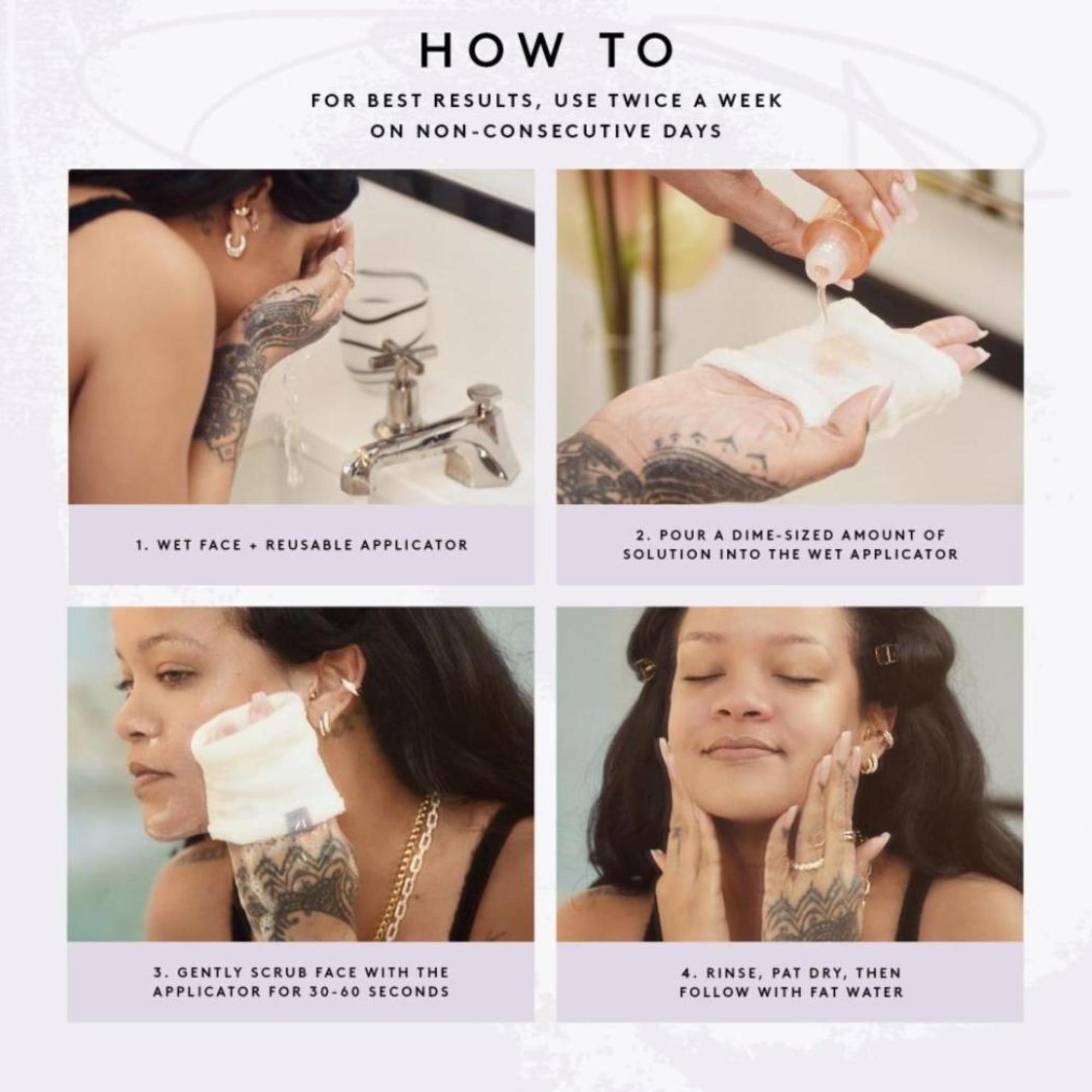 Fenty Skin Pre-Show Glow Instant retexturizing 10% AHA Treatment