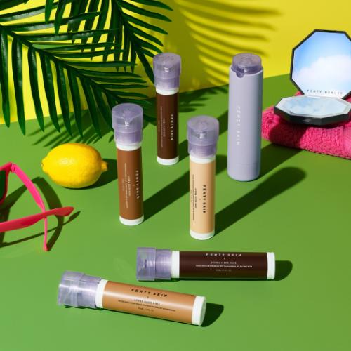 Fenty Skin Hydra Vizor Huez Tinted Moisturizer Broad Spectrum Mineral SPF30 Sunscreen
