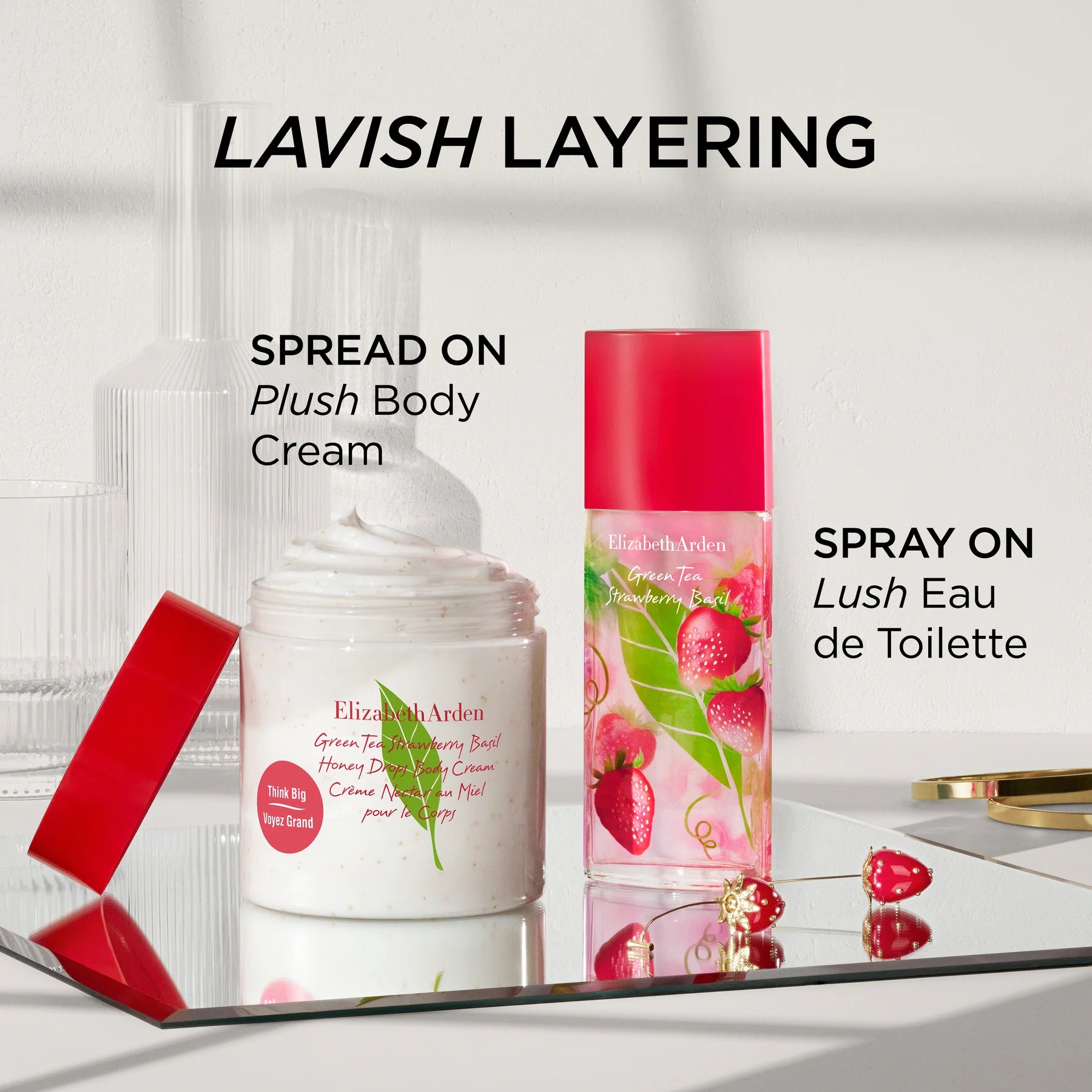 ELIZABETH ARDEN Green Tea Scent Strawberry Basil EDT 100ml