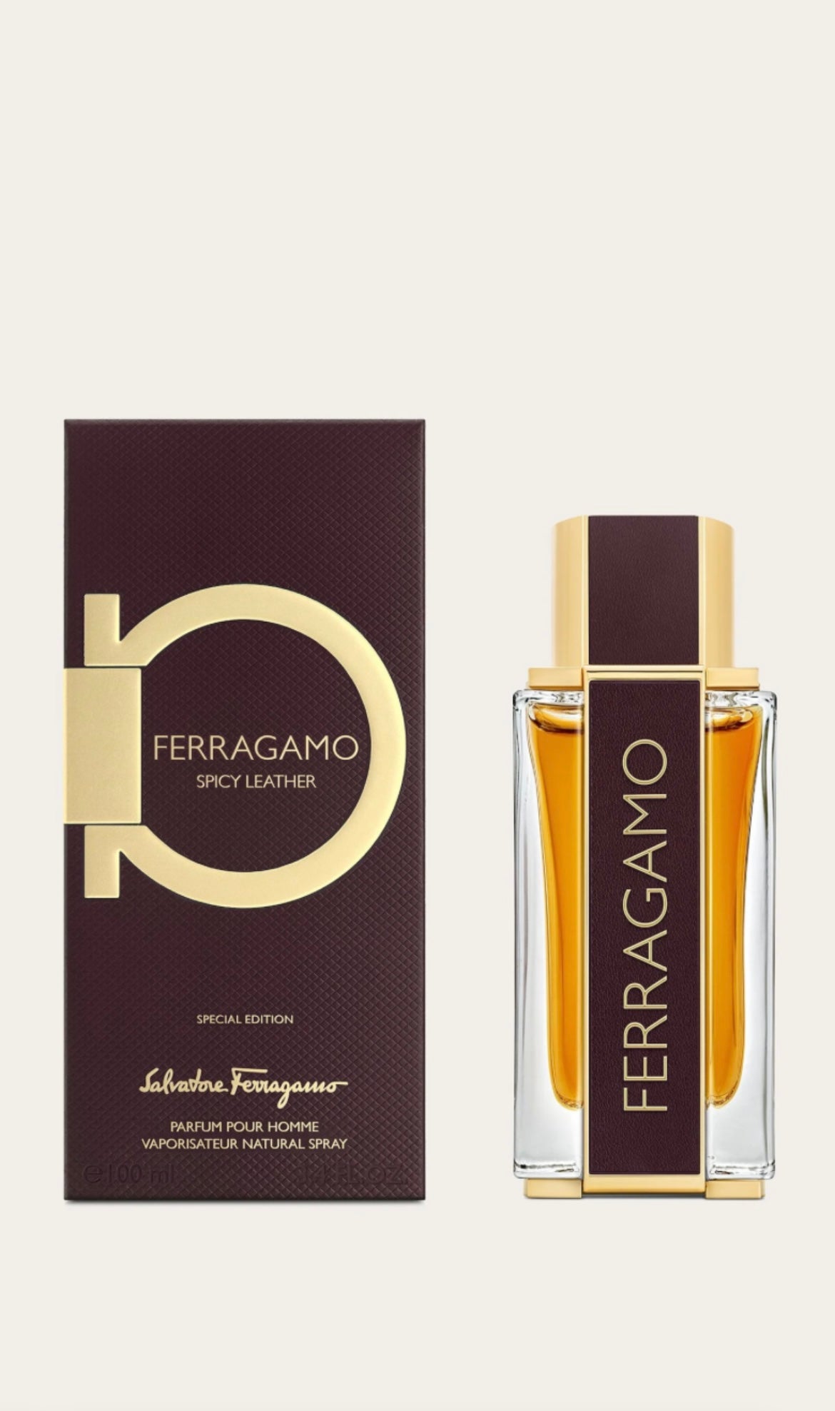 FERRAGAMO Spicy Leather Pour Homme Parfum 100ml