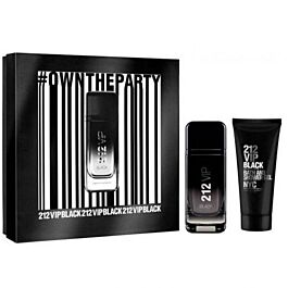 Carolina Herrera 212 VIP Black Man 100ML EDP  Gift set + Shower Gel