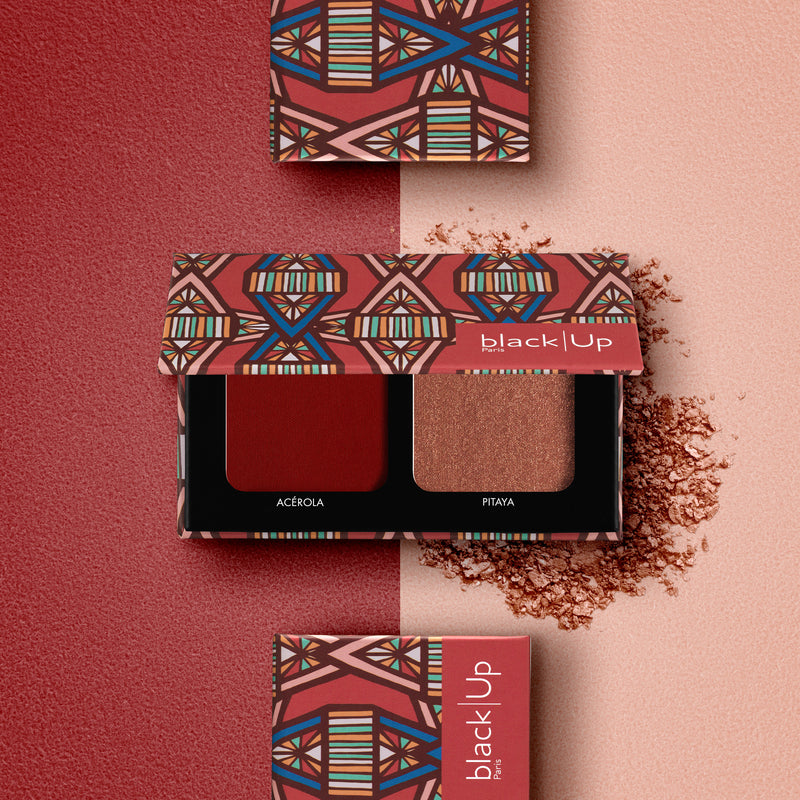 Black Up Palette Wax Duo - Blush & Highlight