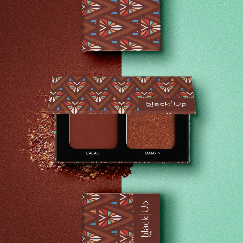 Black Up Palette Wax Duo - Blush & Highlight
