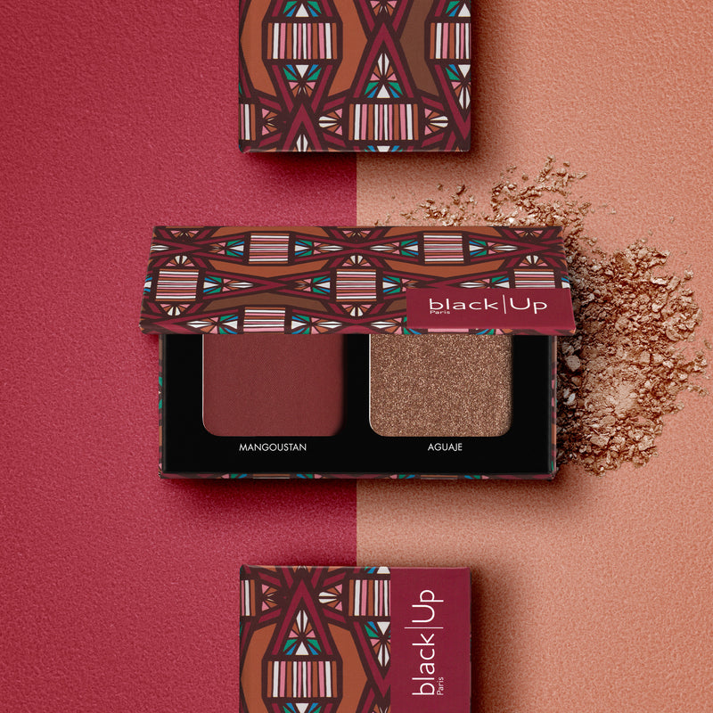 Black Up Palette Wax Duo - Blush & Highlight