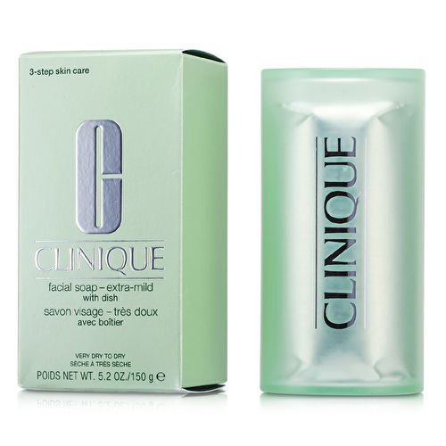 CLINIQUE Facial Soap With Dish Extra Mild 150g