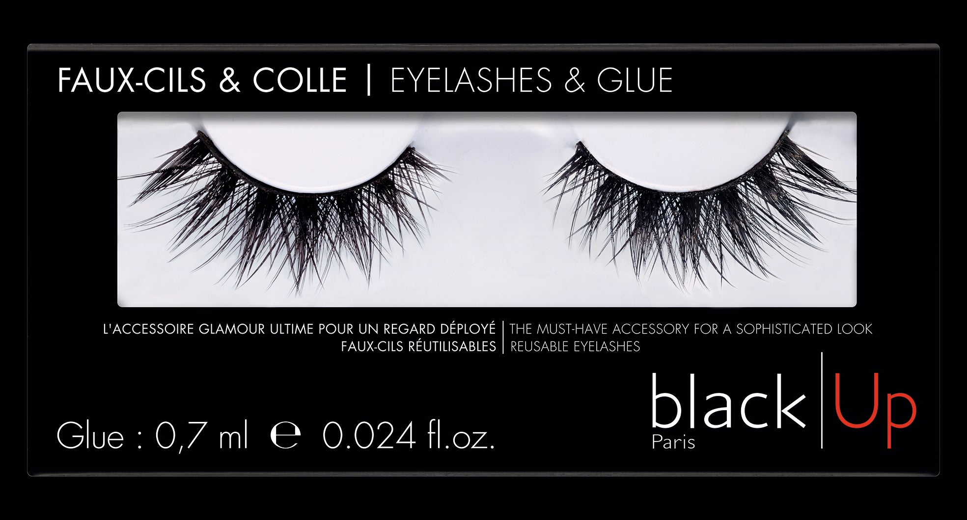 Black Up Faux Cils