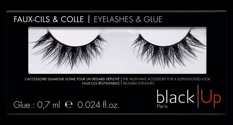 Black Up Faux Cils