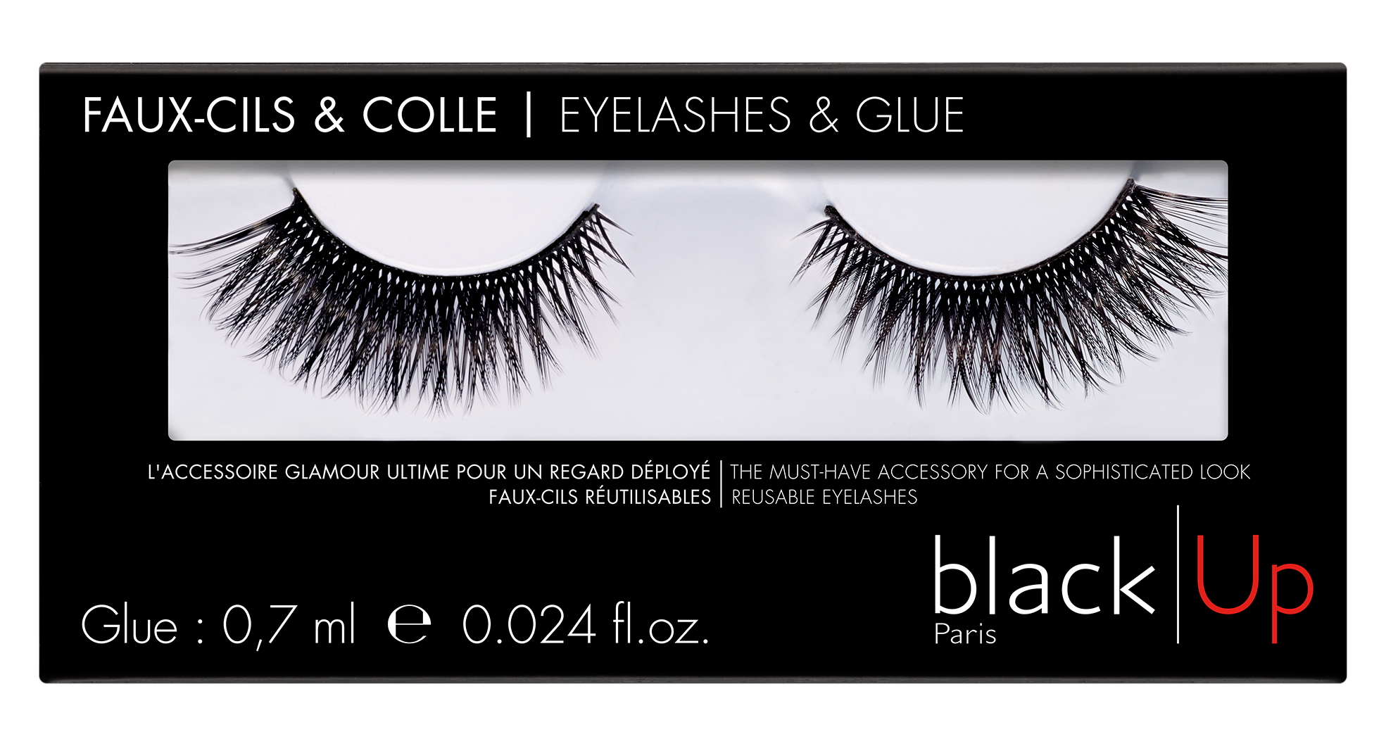 Black Up Faux Cils