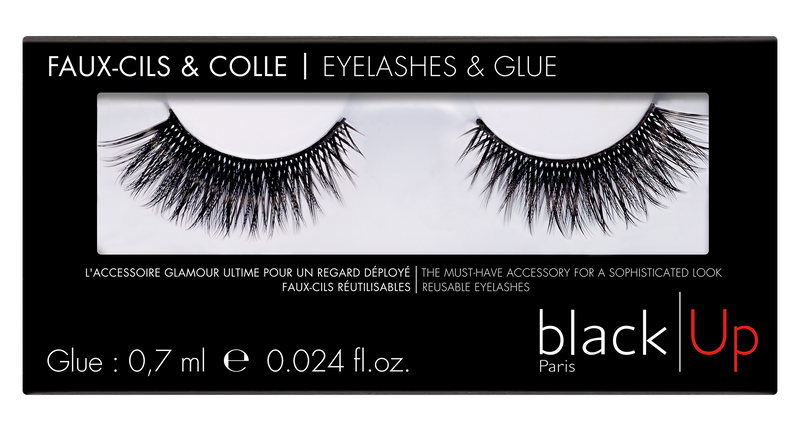Black Up Faux Cils