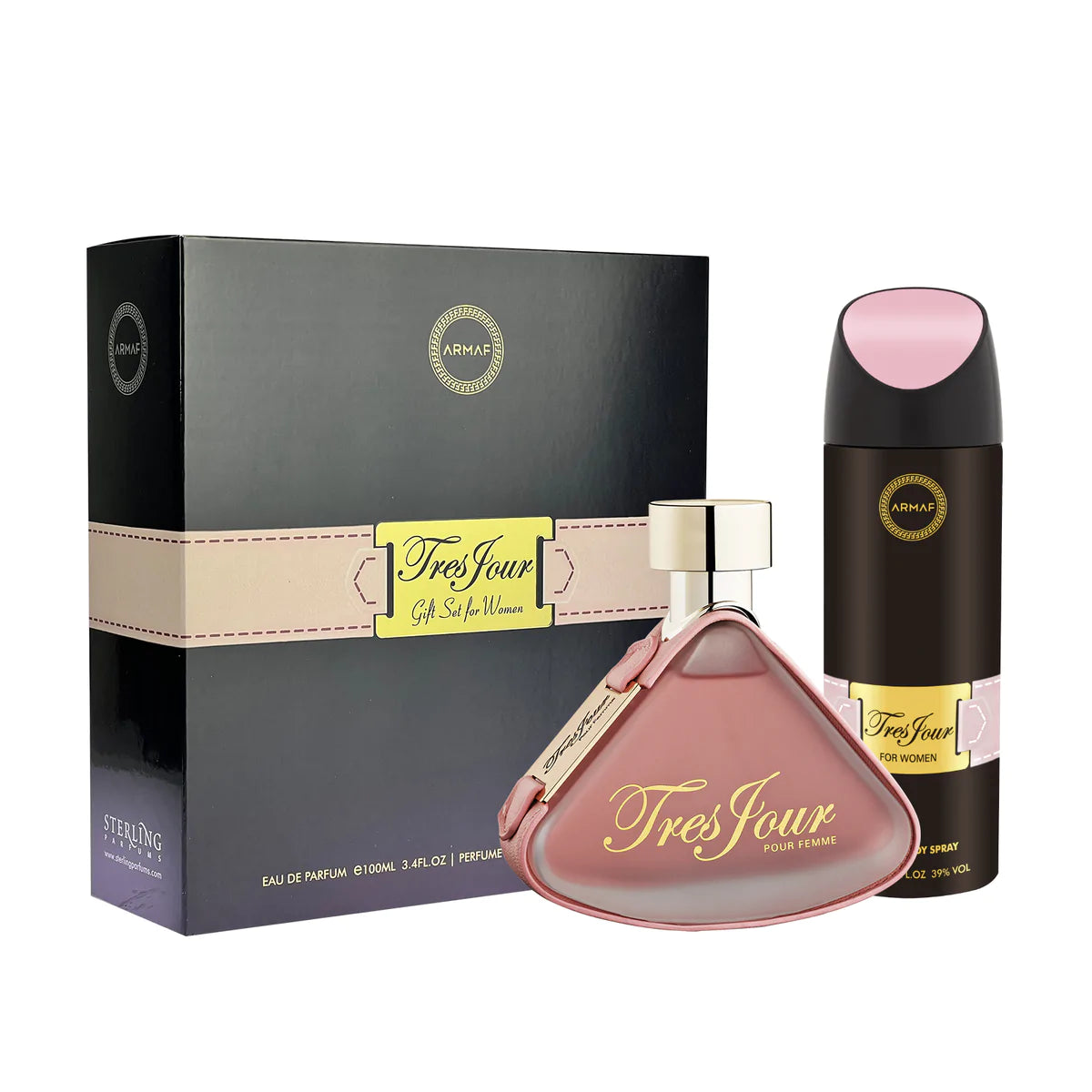 Armaf Tres Jour Pour Femme Edp 100ml Gift Set + Body Spray