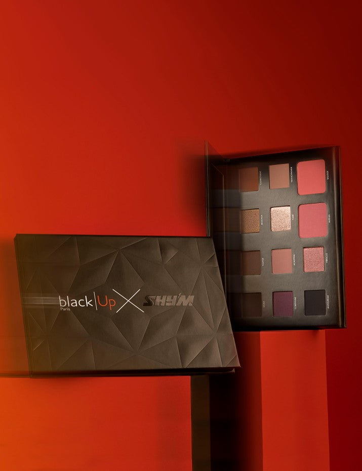 Black Up Palette Shy'm 10 Fap + 2 Blushs