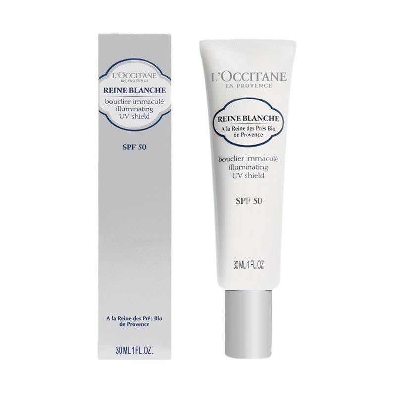 L'OCCITANE  Reine Blanche Illuminating UV SHIELD SPF50 30ML