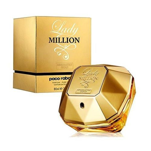 RABANNE Lady Million Absolutely Gold EDP 80ml