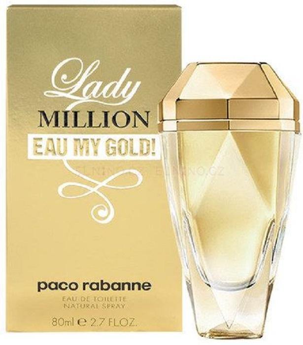 PACO RABANNE Lady Million Eau My Gold EDT 80ml
