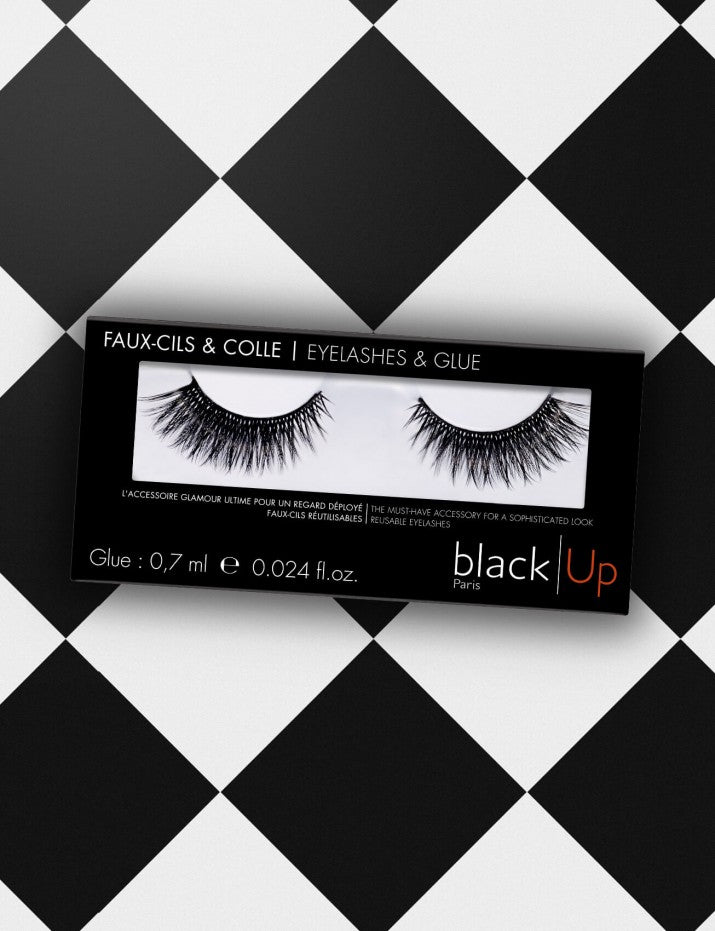 Black Up Faux Cils