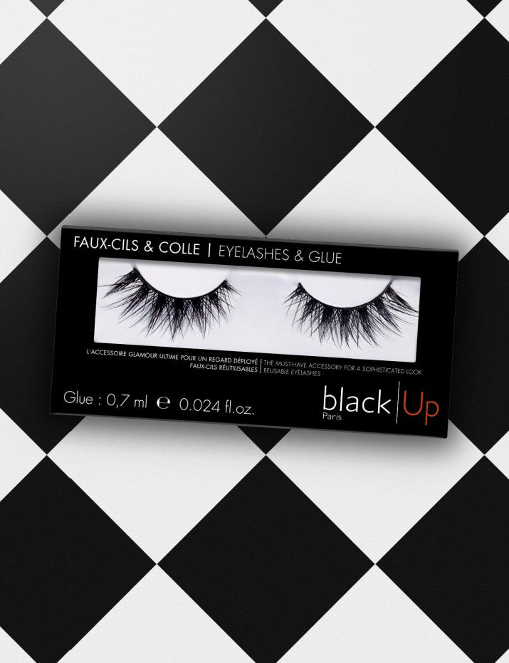 Black Up Faux Cils