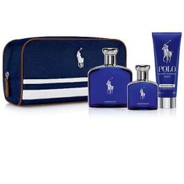 Ralph Lauren Polo Blue Edt 125ml Gift Set + 40ml + After Shave Gel