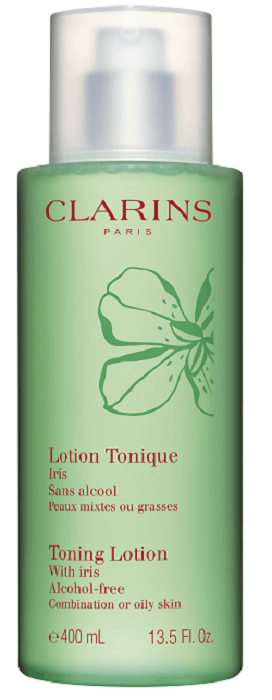 CLARINS Toning Lotion with Iris Combination Skin  400ml